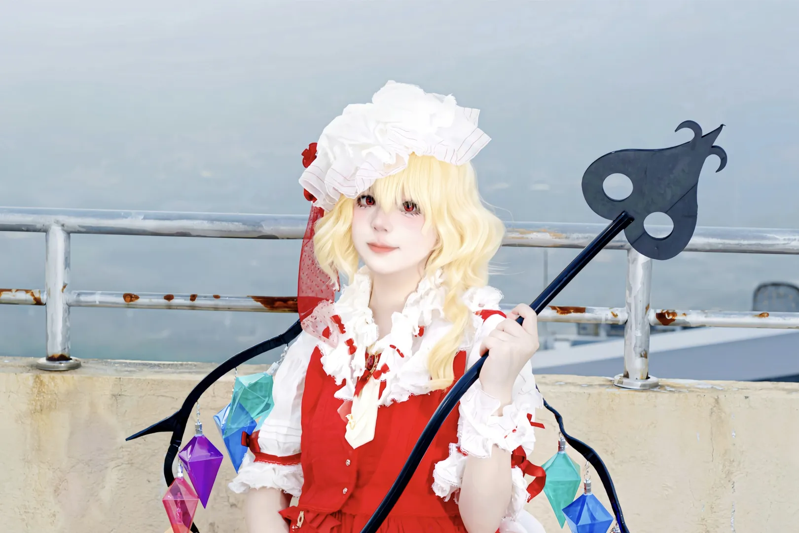 东方Project, 芙兰朵露cos, 二小姐, cosplay摄影, 二次元角色扮演 - 第5张