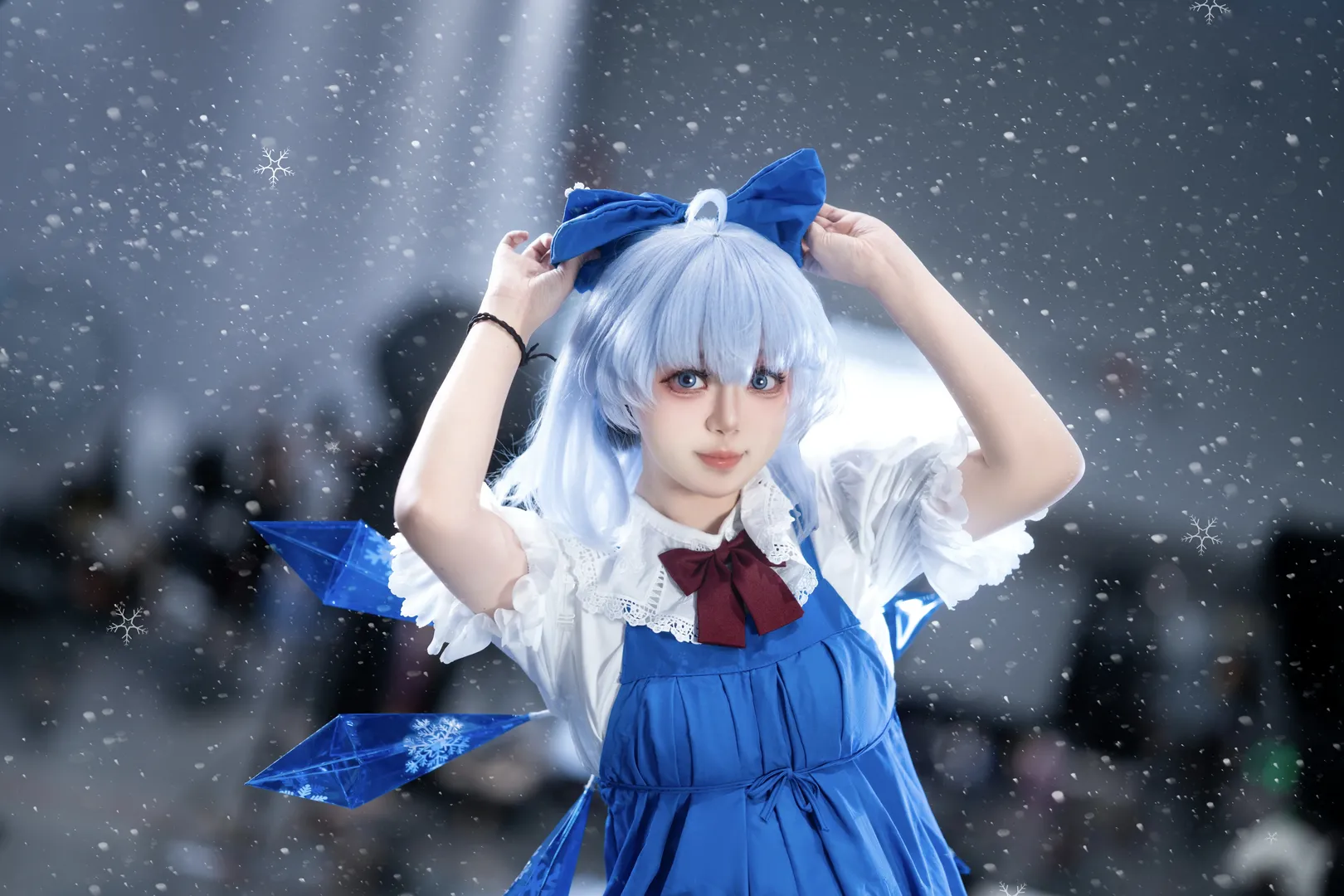 东方project, 漫展返图, cosplay摄影, 琪露诺cos, 厦门金海豚 - 第3张