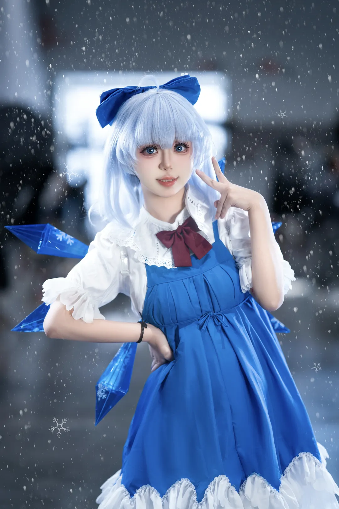 东方project, 漫展返图, cosplay摄影, 琪露诺cos, 厦门金海豚 - 第4张