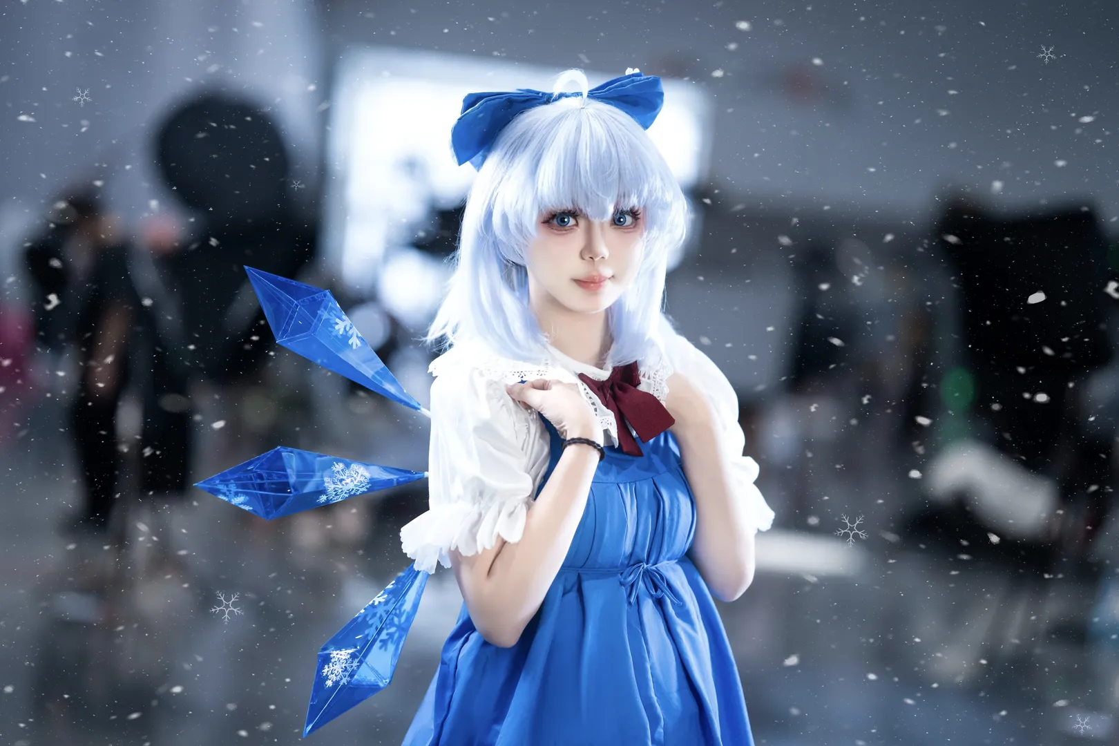 东方project, 漫展返图, cosplay摄影, 琪露诺cos, 厦门金海豚 - 第6张