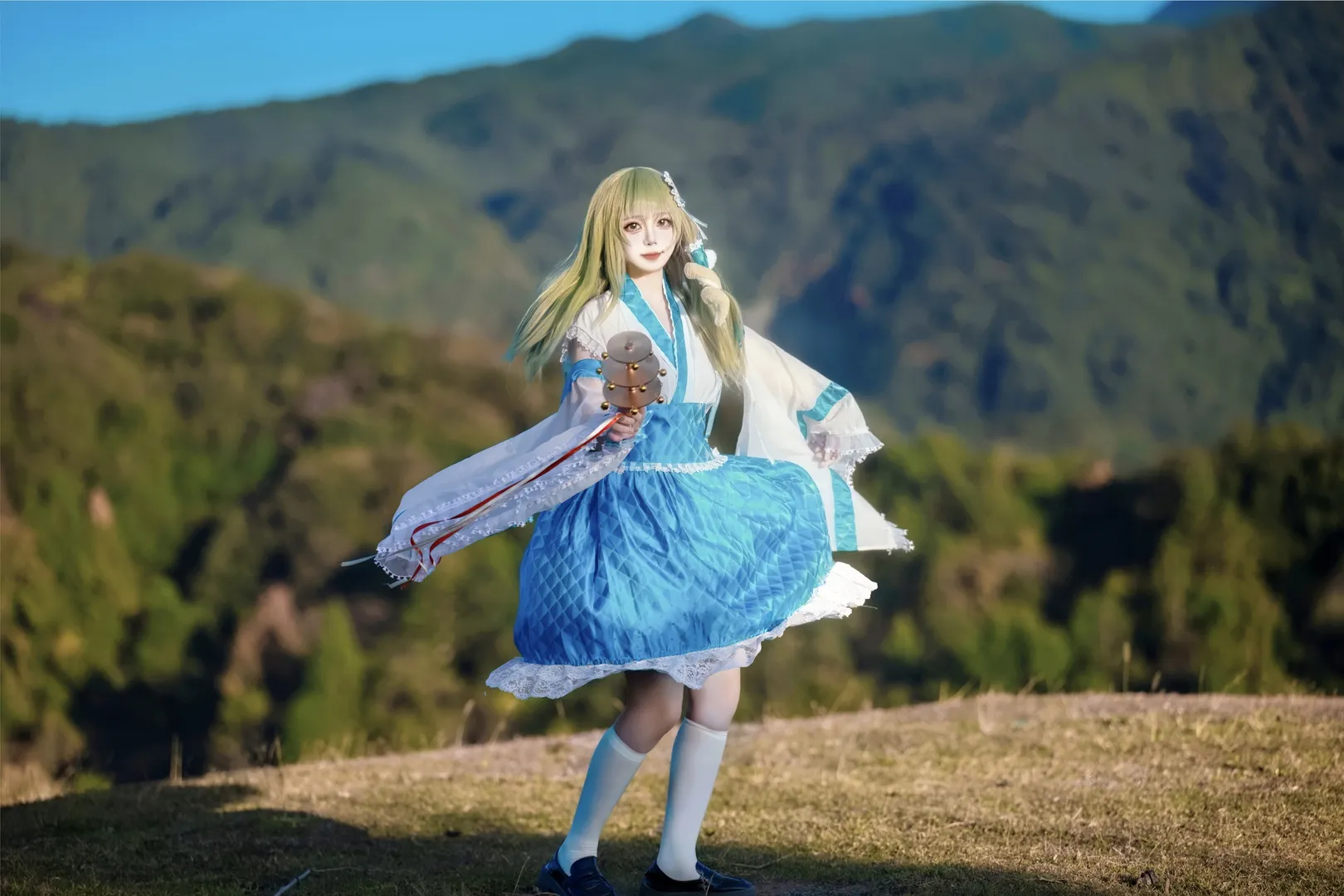 Touhou Project, Outdoor photography, Sanae Cosplay, Kochiya Sanae Cosplay, Touhou Fuujinroku: Mountain of Faith - Image 2