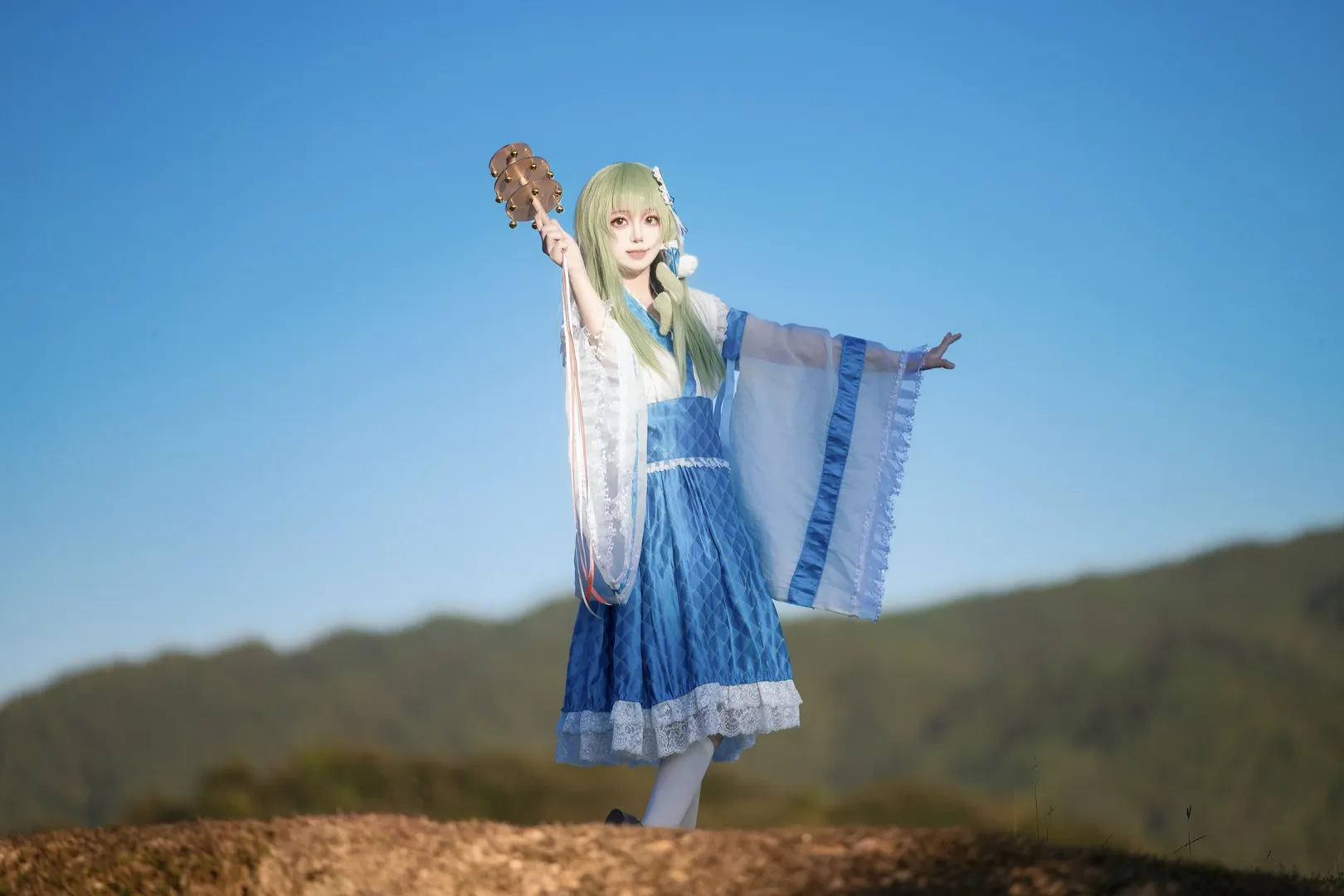 Touhou Project, Outdoor photography, Sanae Cosplay, Kochiya Sanae Cosplay, Touhou Fuujinroku: Mountain of Faith - Image 5