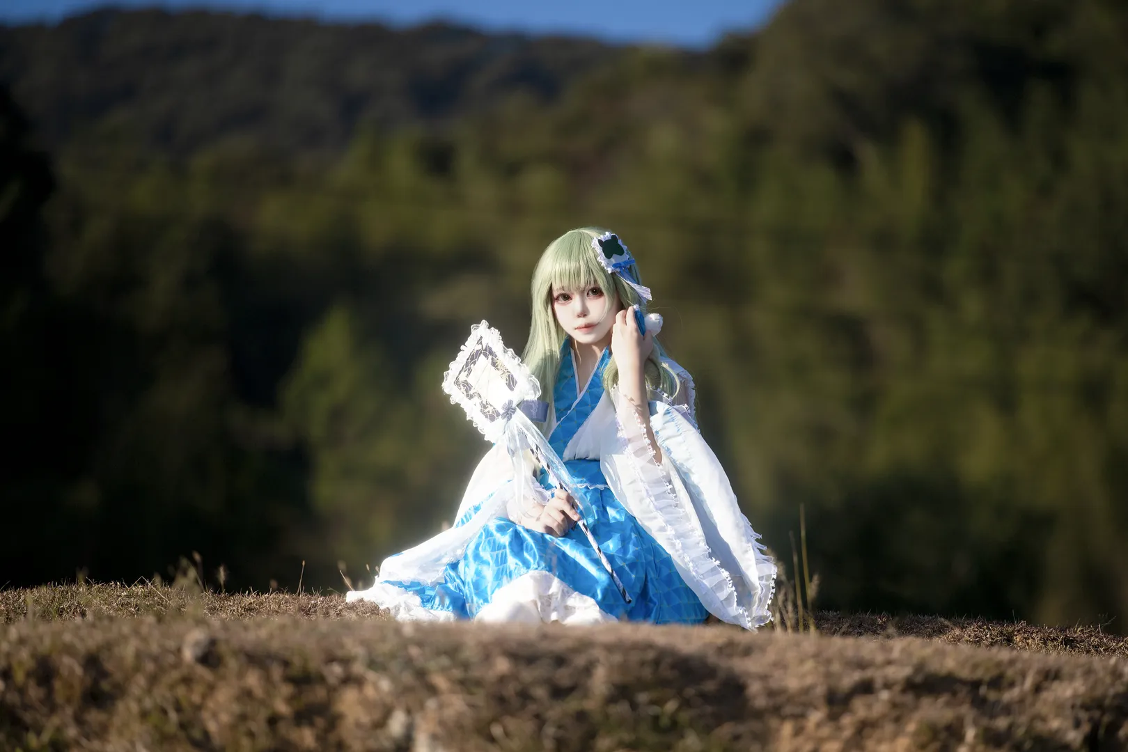Touhou Project, Outdoor photography, Sanae Cosplay, Kochiya Sanae Cosplay, Touhou Fuujinroku: Mountain of Faith - Image 7