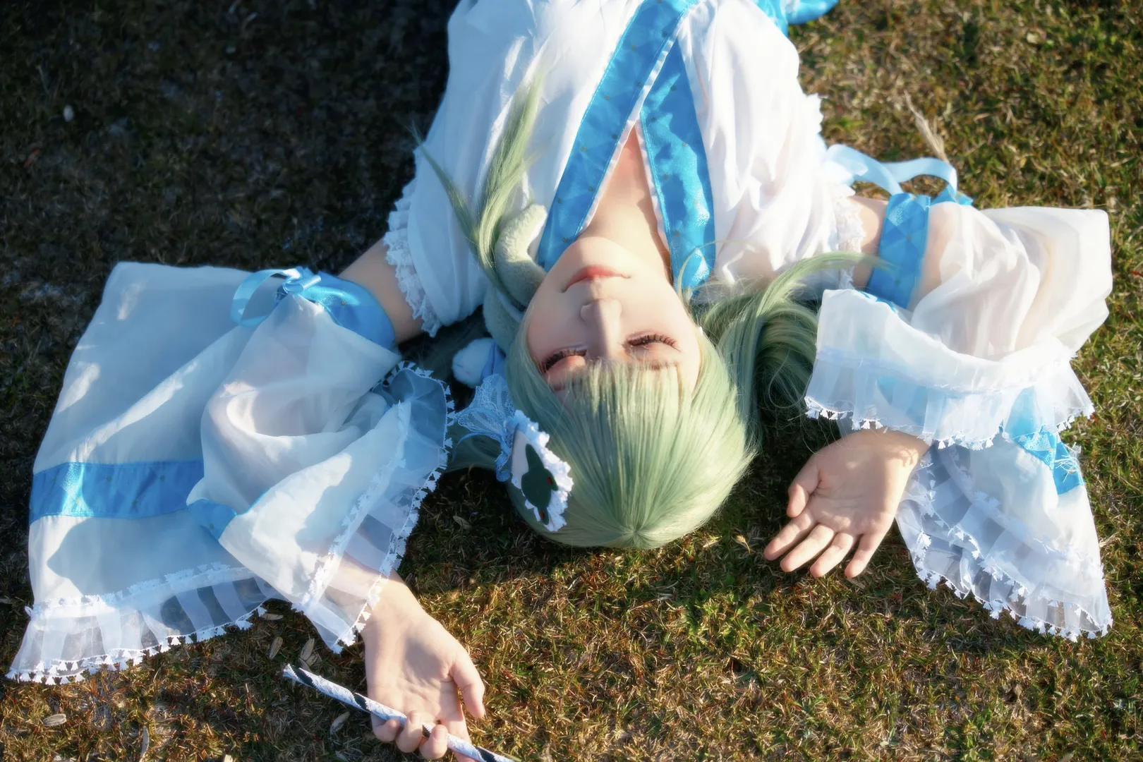 Touhou Project, Outdoor photography, Sanae Cosplay, Kochiya Sanae Cosplay, Touhou Fuujinroku: Mountain of Faith - Image 8