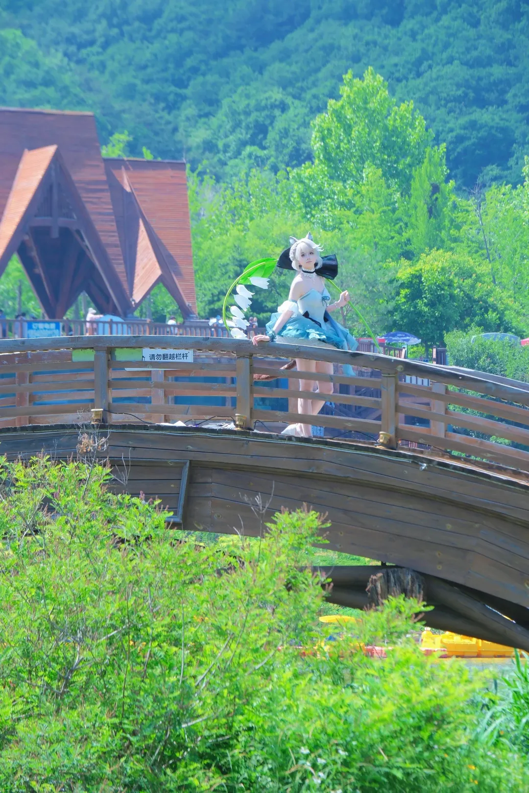 原神, 二次元少女, 琳妮特cos, 户外摄影, cosplay日常 - 第6张