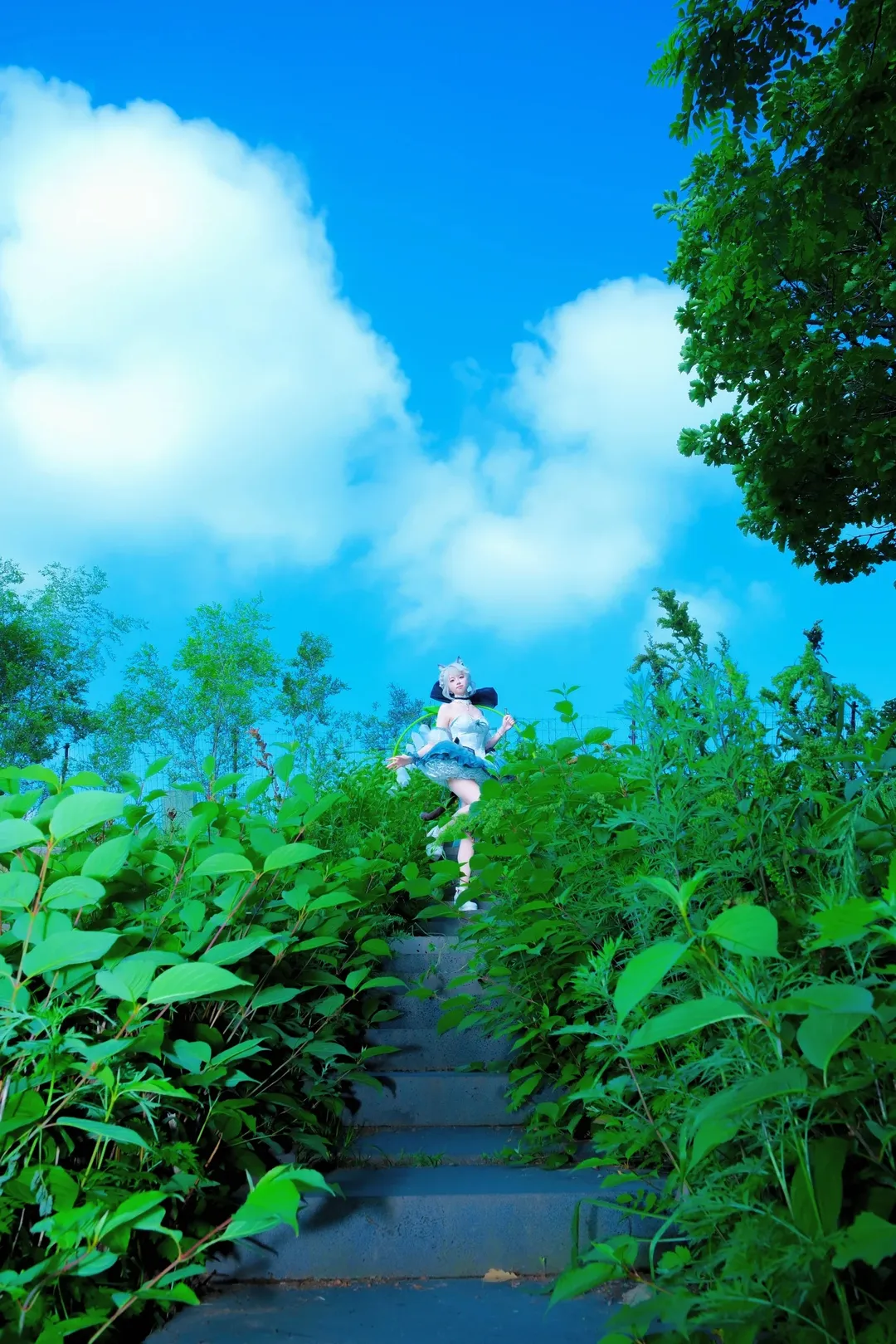 二次元, 琳妮特cos, 氛围感摄影, 夏日花海, 少女风 - 第7张