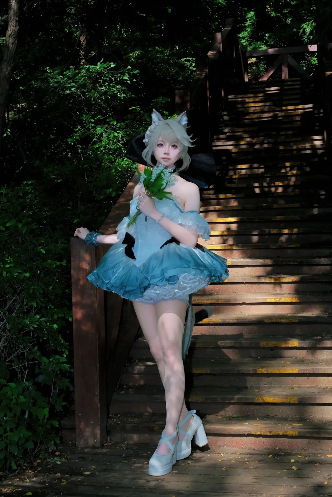 二次元, 原神, cosplay, 琳妮特cos, 铃兰舞曲