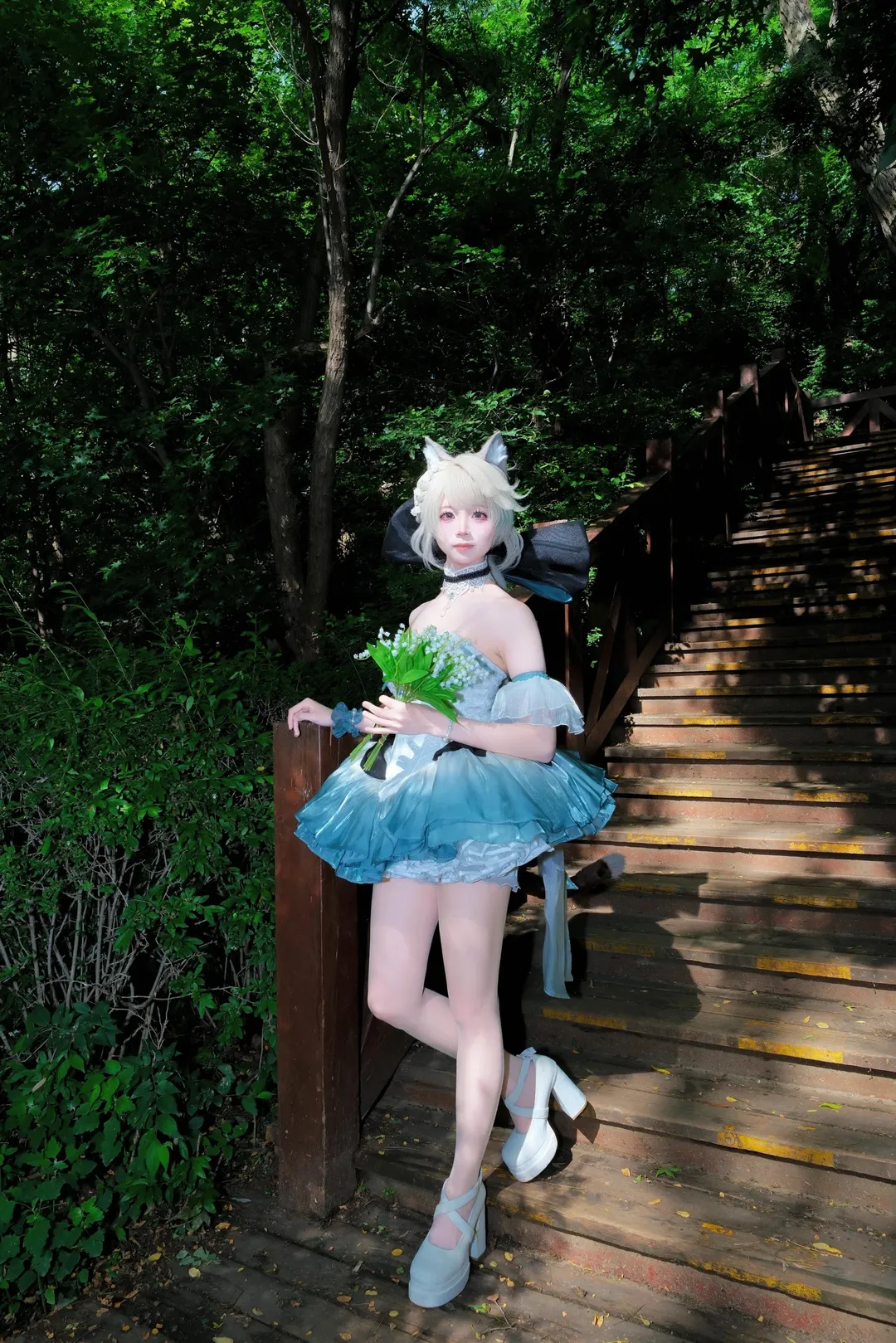 二次元, 原神, cosplay, 琳妮特cos, 铃兰舞曲 - 第2张