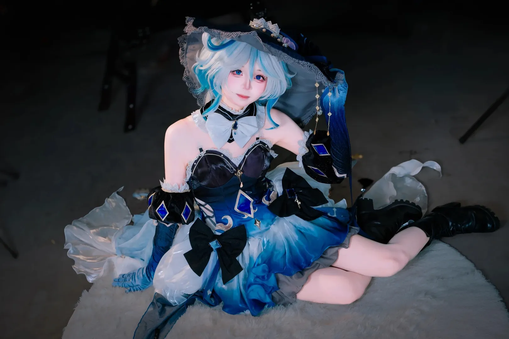 二次元, 原神, 芙寧娜cos, cosplay攝影, 水元素 - 第10張