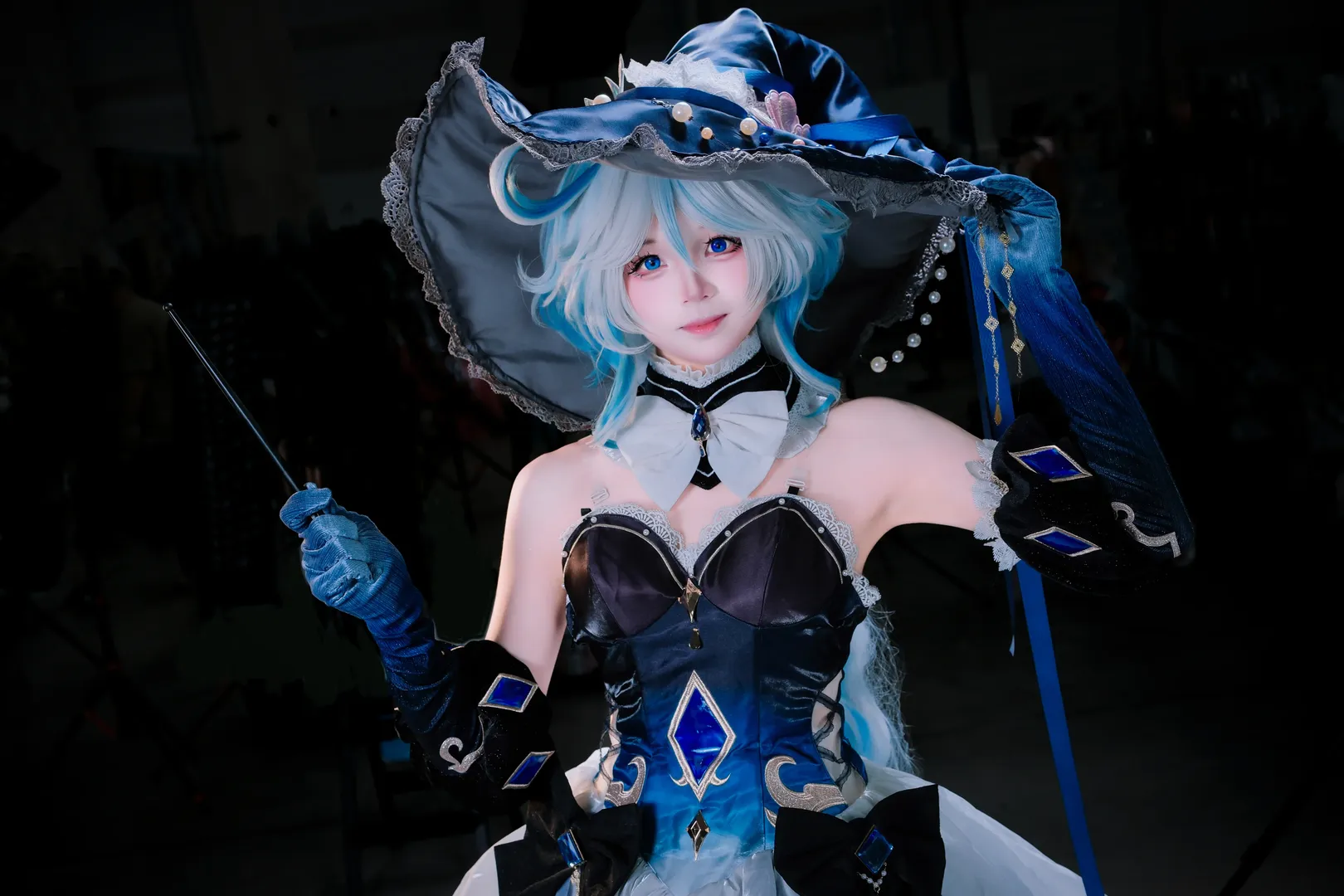 二次元, 原神, 芙宁娜cos, cosplay摄影, 水元素