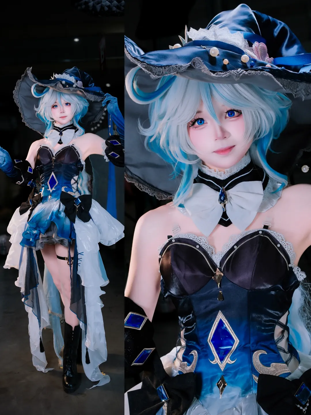 二次元, 原神, 芙寧娜cos, cosplay攝影, 水元素 - 第4張