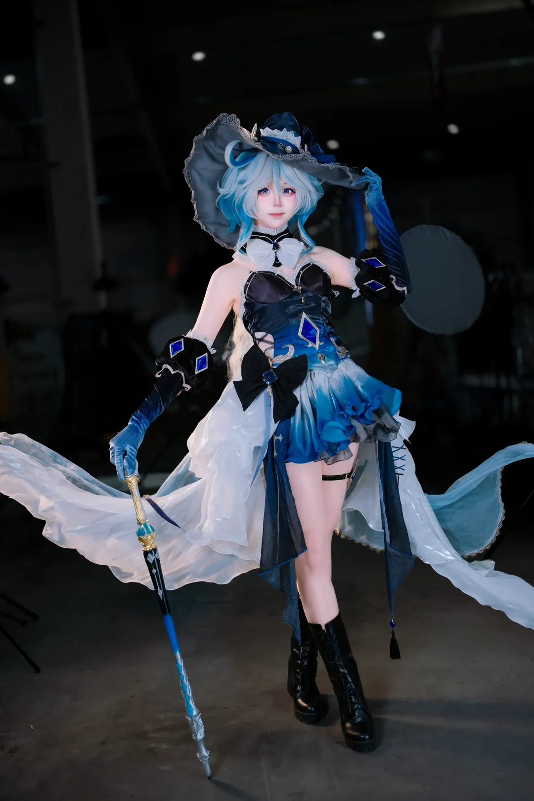 二次元, 原神, 芙寧娜cos, cosplay攝影, 水元素 - 第6張
