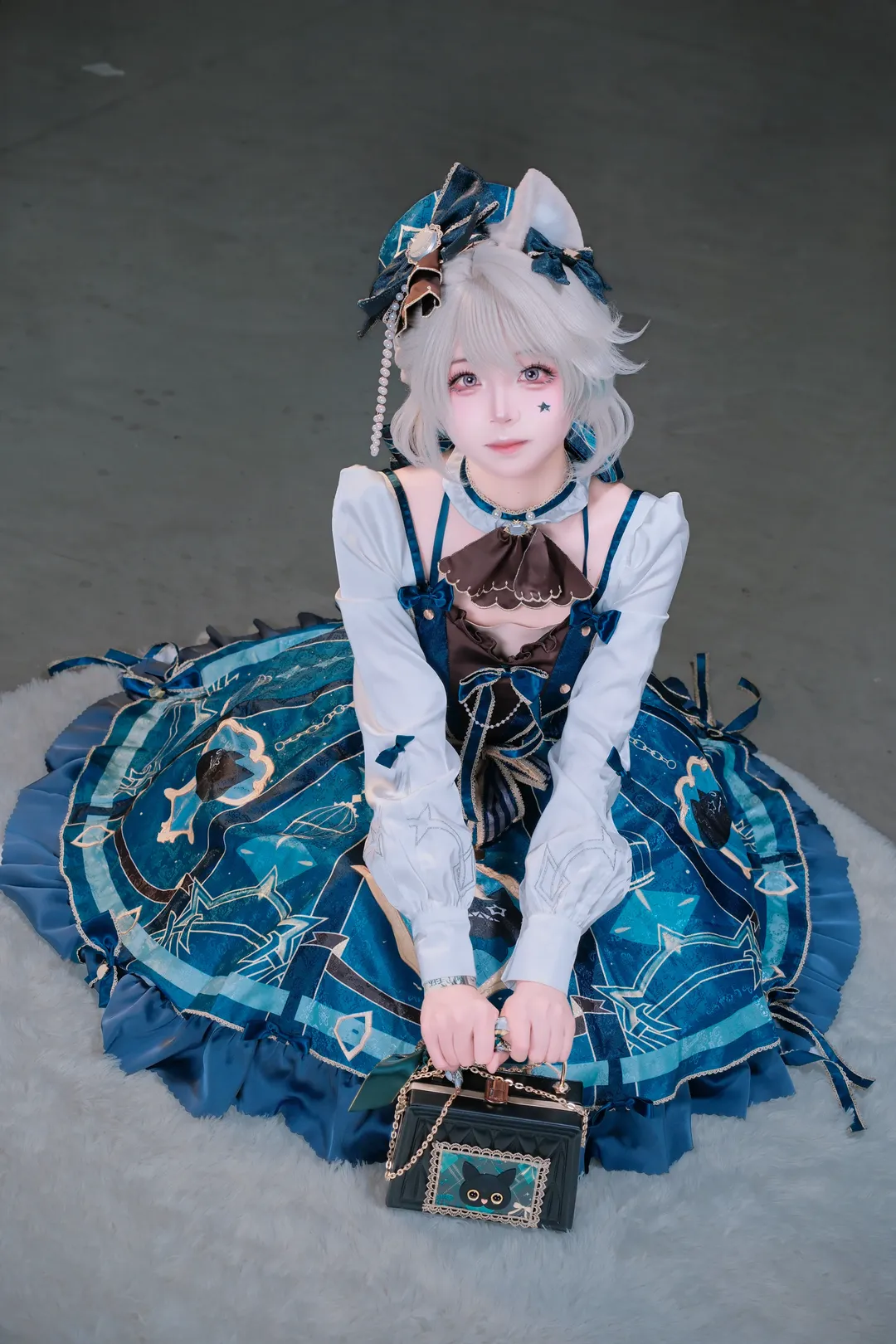 原神, 琳妮特cos, cosplay摄影, 二次元场照, 枫丹猫娘 - 第2张