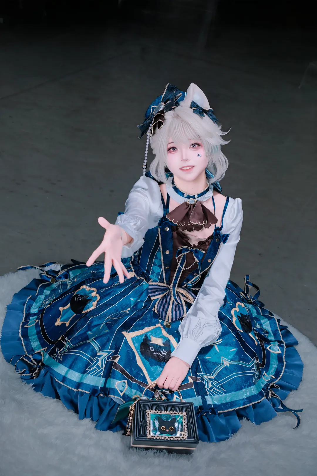 Genshin Impact, Lynette Cosplay, Cosplay photography, Anime convention photos, Fontaine catgirl