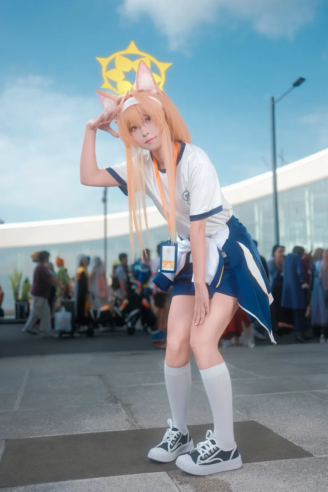 コスプレ, ブルーアーカイブ, アウトドア撮影, イベント写真, 伊落マリー コスプレ - 2枚目