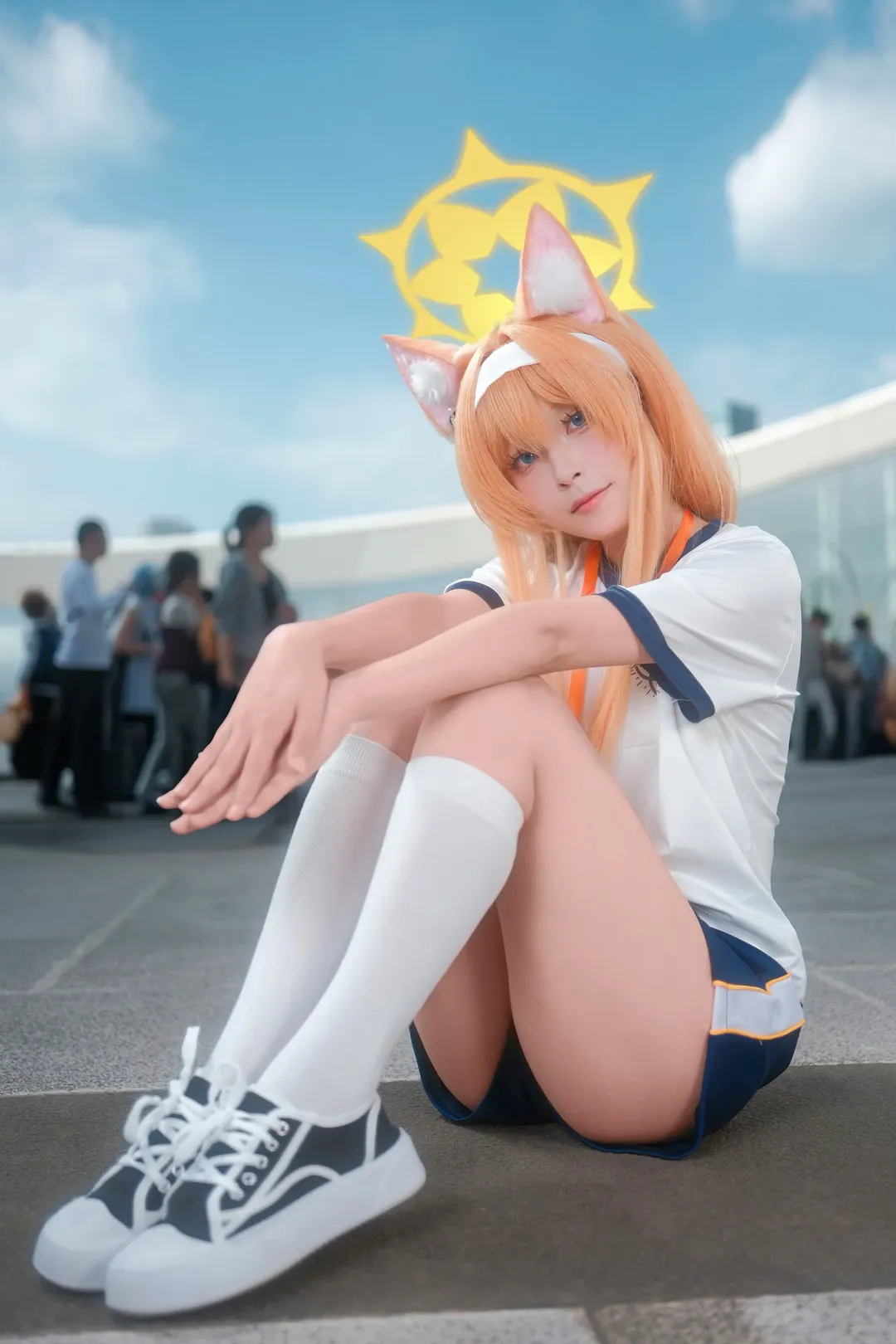 コスプレ, ブルーアーカイブ, アウトドア撮影, イベント写真, 伊落マリー コスプレ - 3枚目