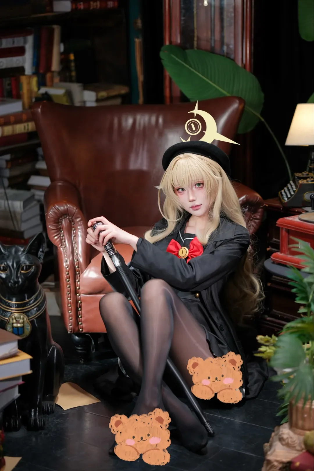 角色扮演, 二次元摄影, 蔚蓝档案, 笑面教授cos, BAcosplay