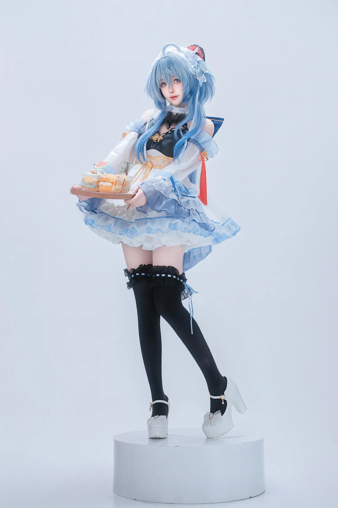 原神, 甘雨cos, cosplay, 女僕裝, 原神cos - 第2張