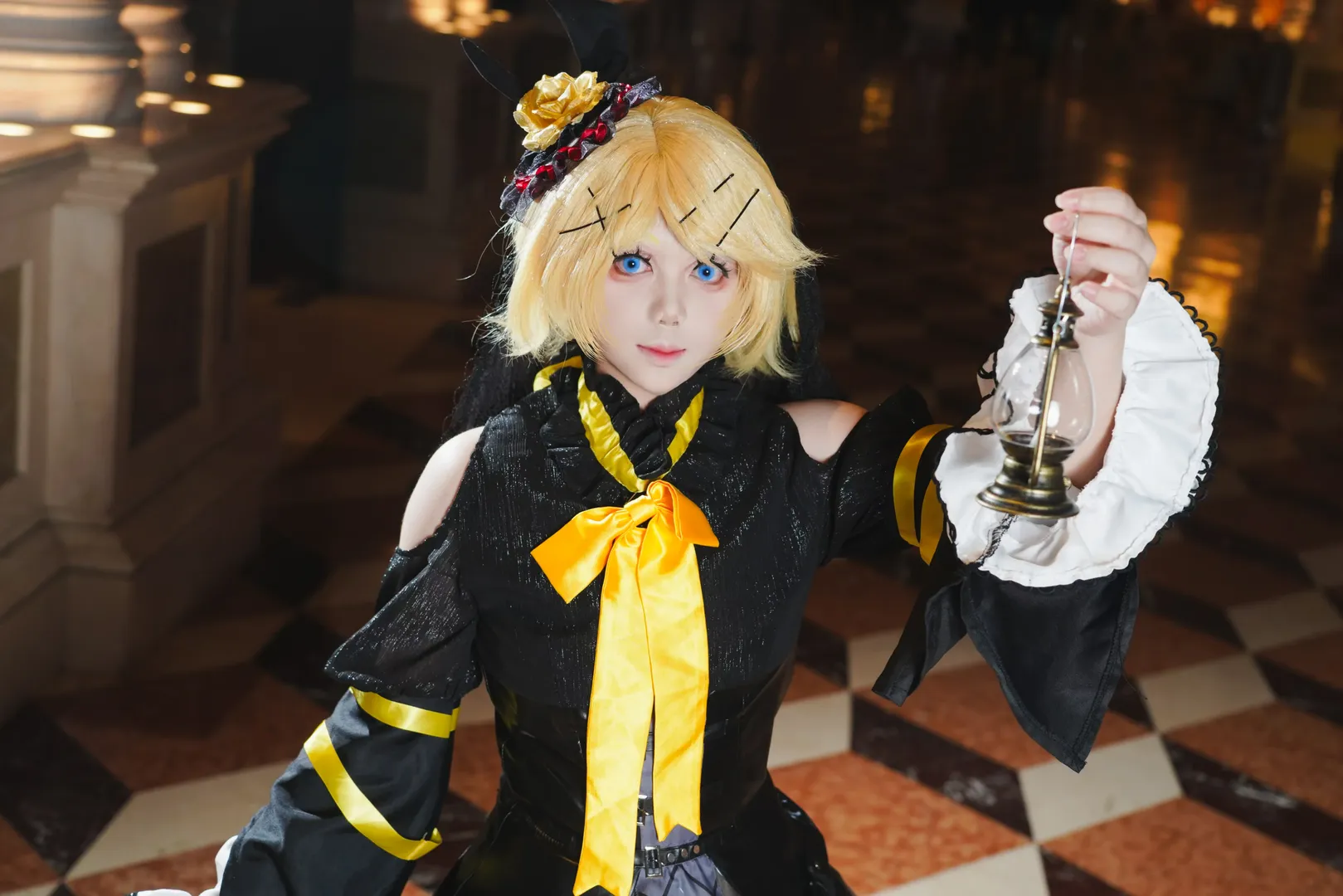 漫展返图, VOCALOID, 镜音铃cos, 台山DS动漫展, 菜包cos - 第5张