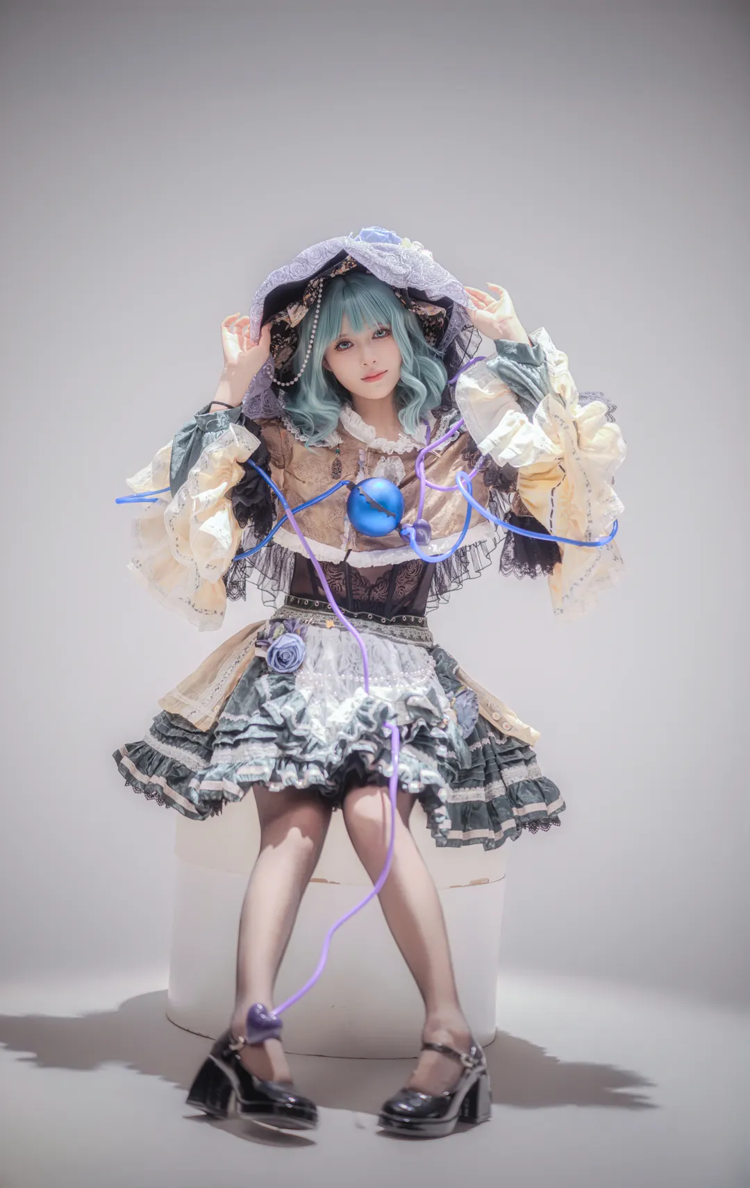 美的ポートレート, 少女感, 東方, ロリータ, 古明地こいし コスプレ - 4枚目