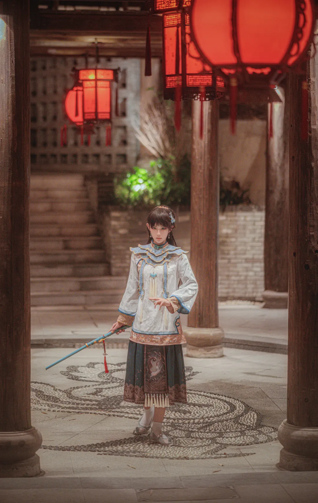 古风摄影, 第五人格, 游戏角色还原, 国风cosplay, 古董商cos - 第1张