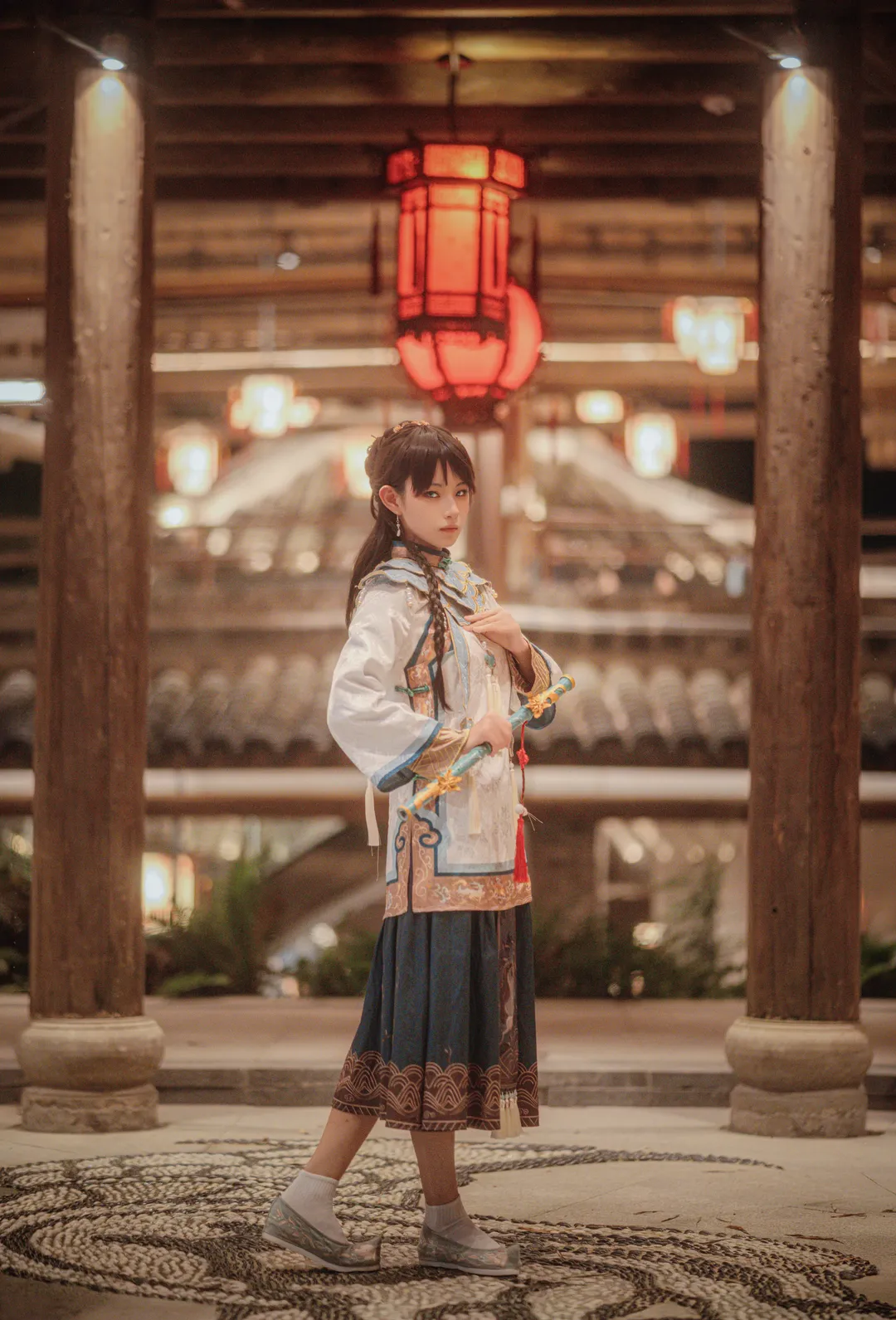 古风摄影, 第五人格, 游戏角色还原, 国风cosplay, 古董商cos
