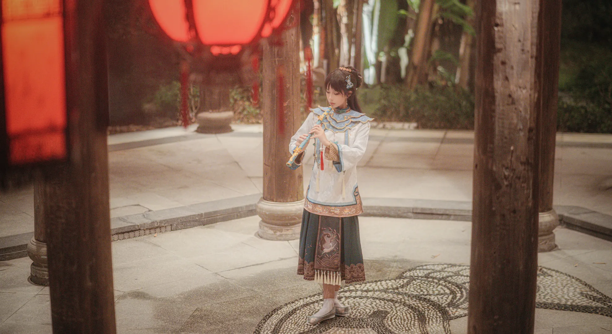 古风摄影, 第五人格, 游戏角色还原, 国风cosplay, 古董商cos - 第5张