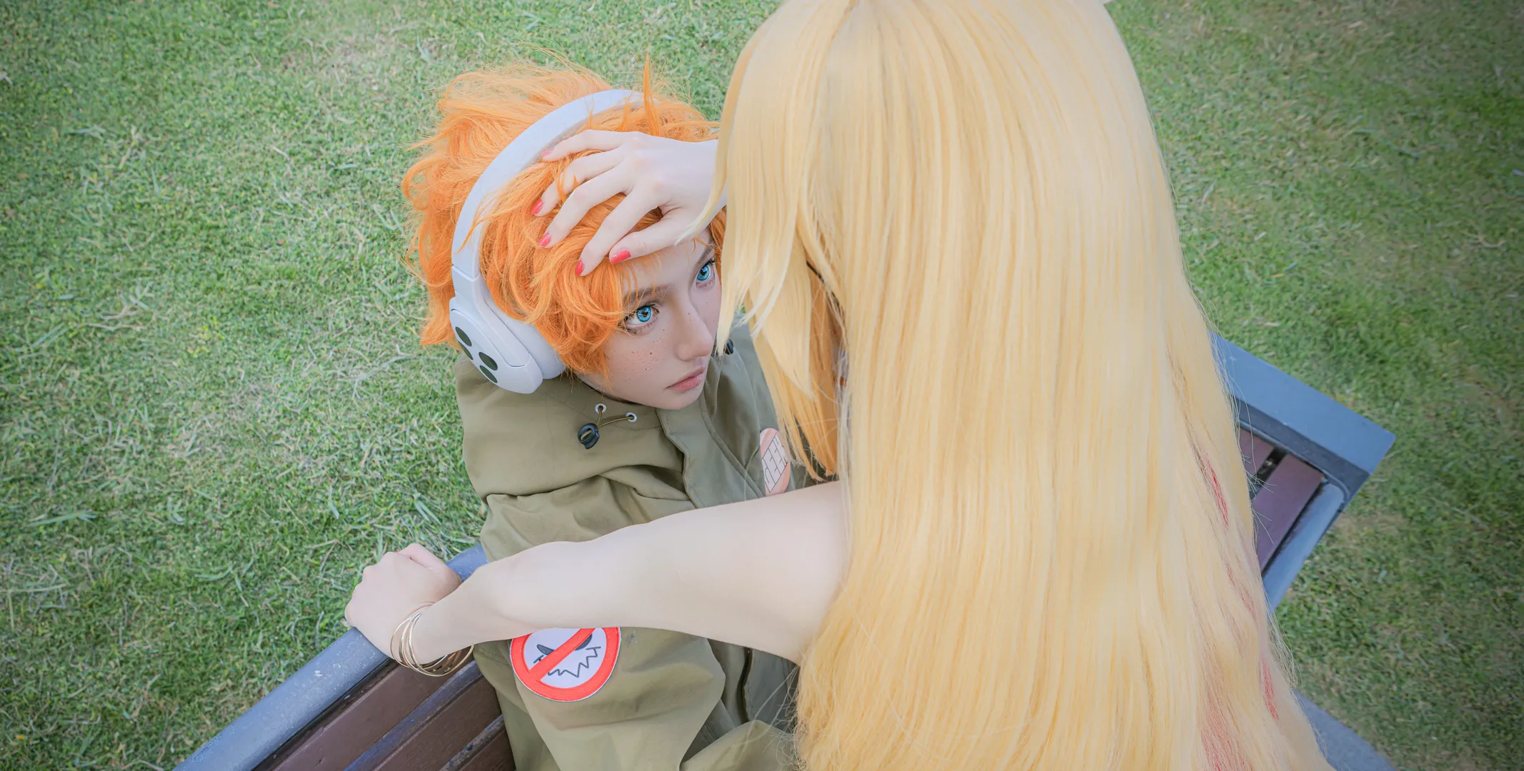 屋外コスプレ, コスプレ撮影, 日常コーデ, パンティ&ストッキングwithガーターベルト, パンティ&ストッキングwithガーターベルト コスプレ - 1枚目