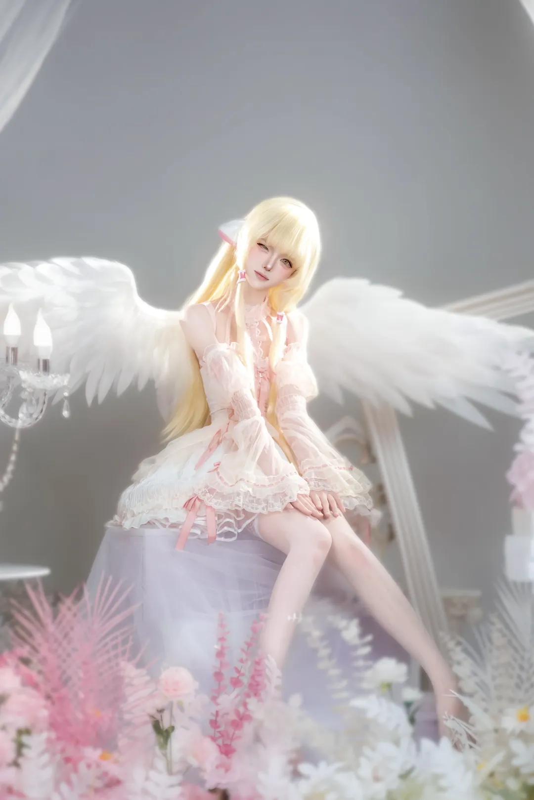 唯美摄影, cosplay, 小叽cos, 人形电脑天使心, 天使装 - 第2张