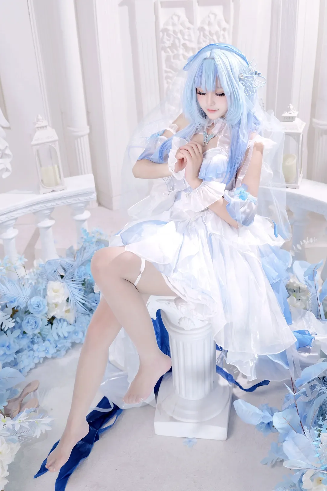 鳴潮, 守岸人cos, 花嫁, 月潮星紗, 悠窩窩 - 第2張