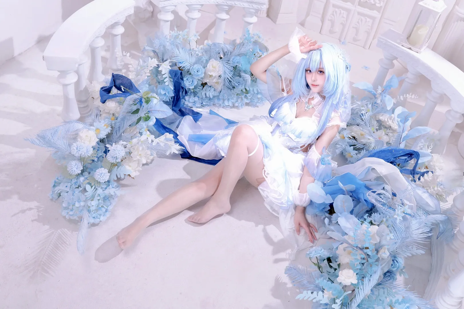 鸣潮, 守岸人cos, 悠窝窝, cosplay摄影, 花嫁同人 - 第2张