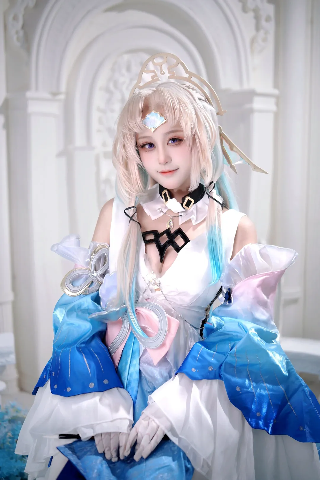 崩坏星穹铁道, 二次元cosplay, 服装还原, 棚拍写真, 真珠cos