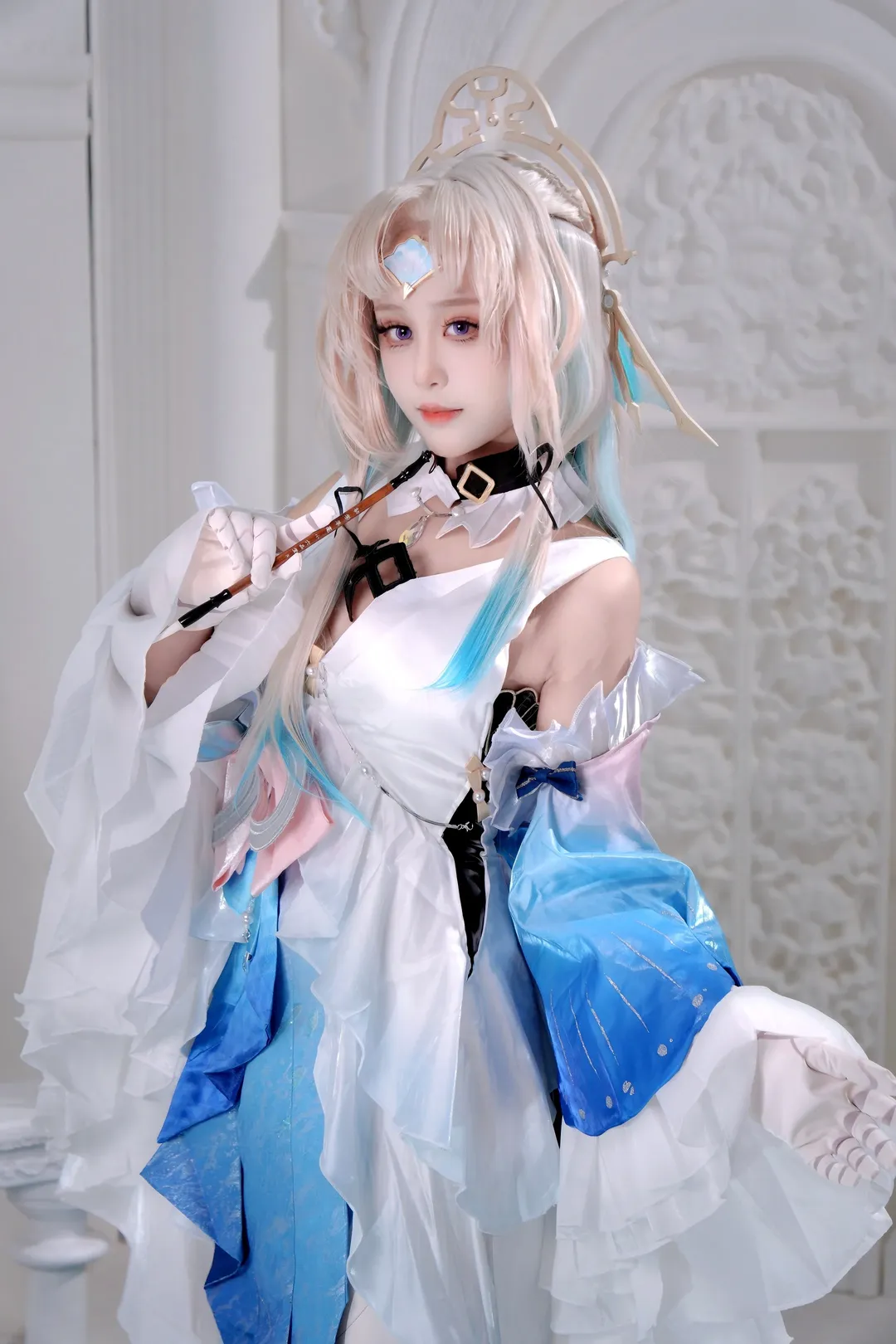 崩坏星穹铁道, 二次元cosplay, 服装还原, 棚拍写真, 真珠cos - 第3张