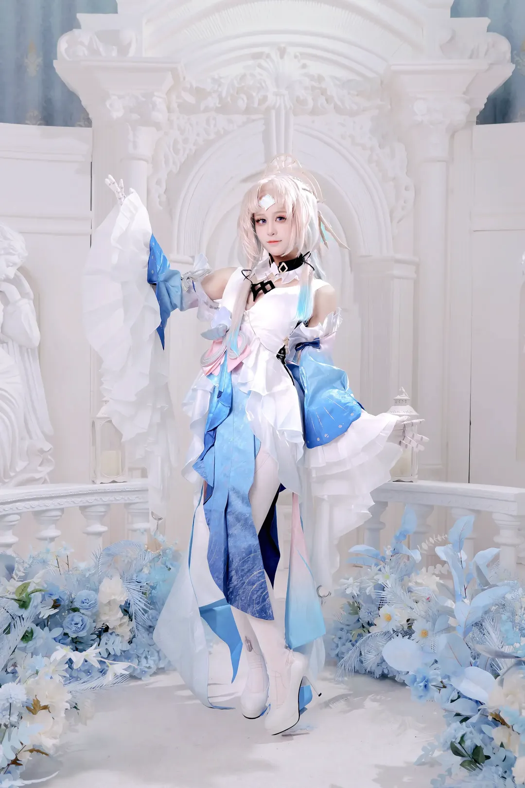 崩坏星穹铁道, 二次元cosplay, 服装还原, 棚拍写真, 真珠cos - 第5张