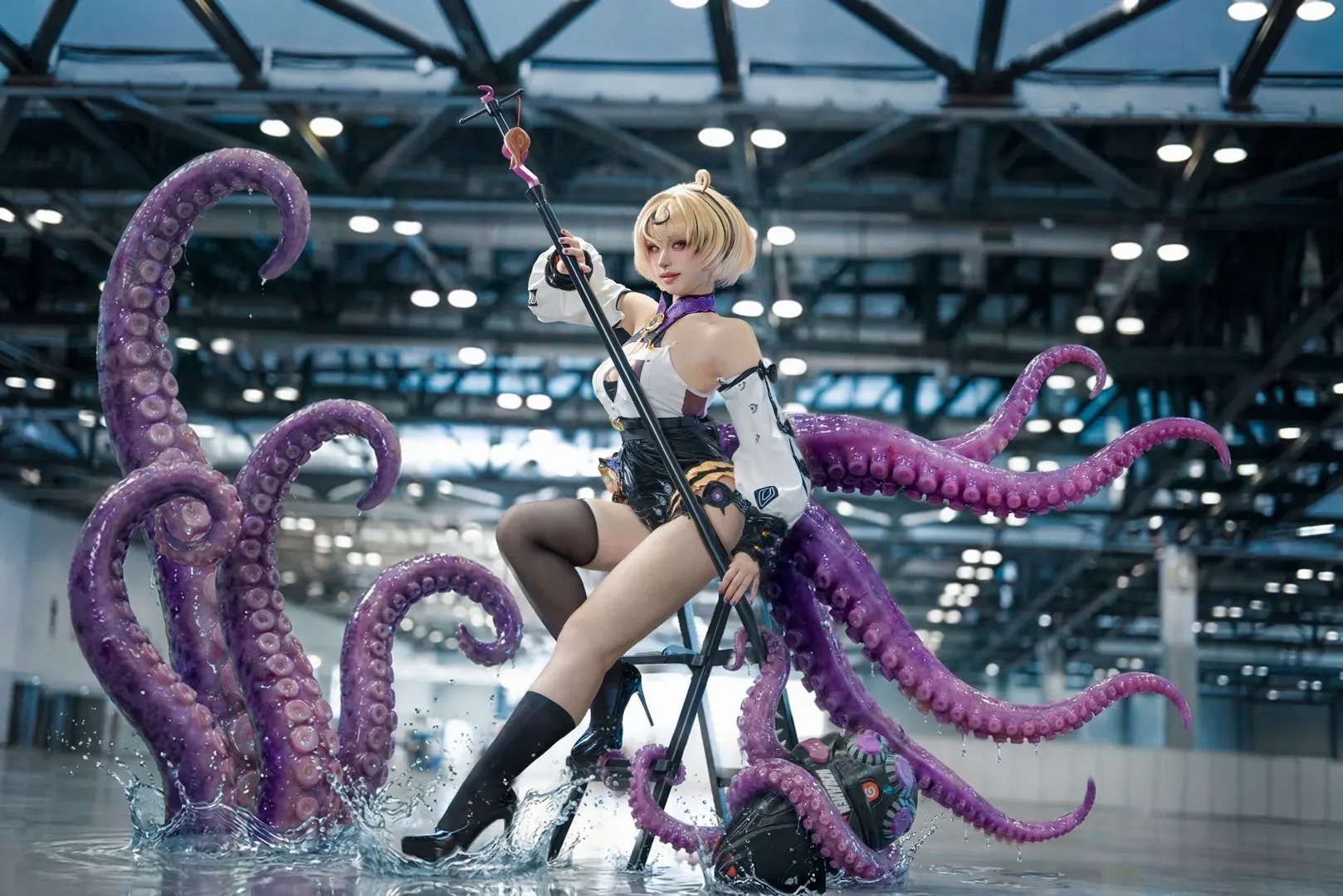 漫展cosplay, 天使造型, 北京动漫节, 奇幻风, ICOS漫展 - 第4张