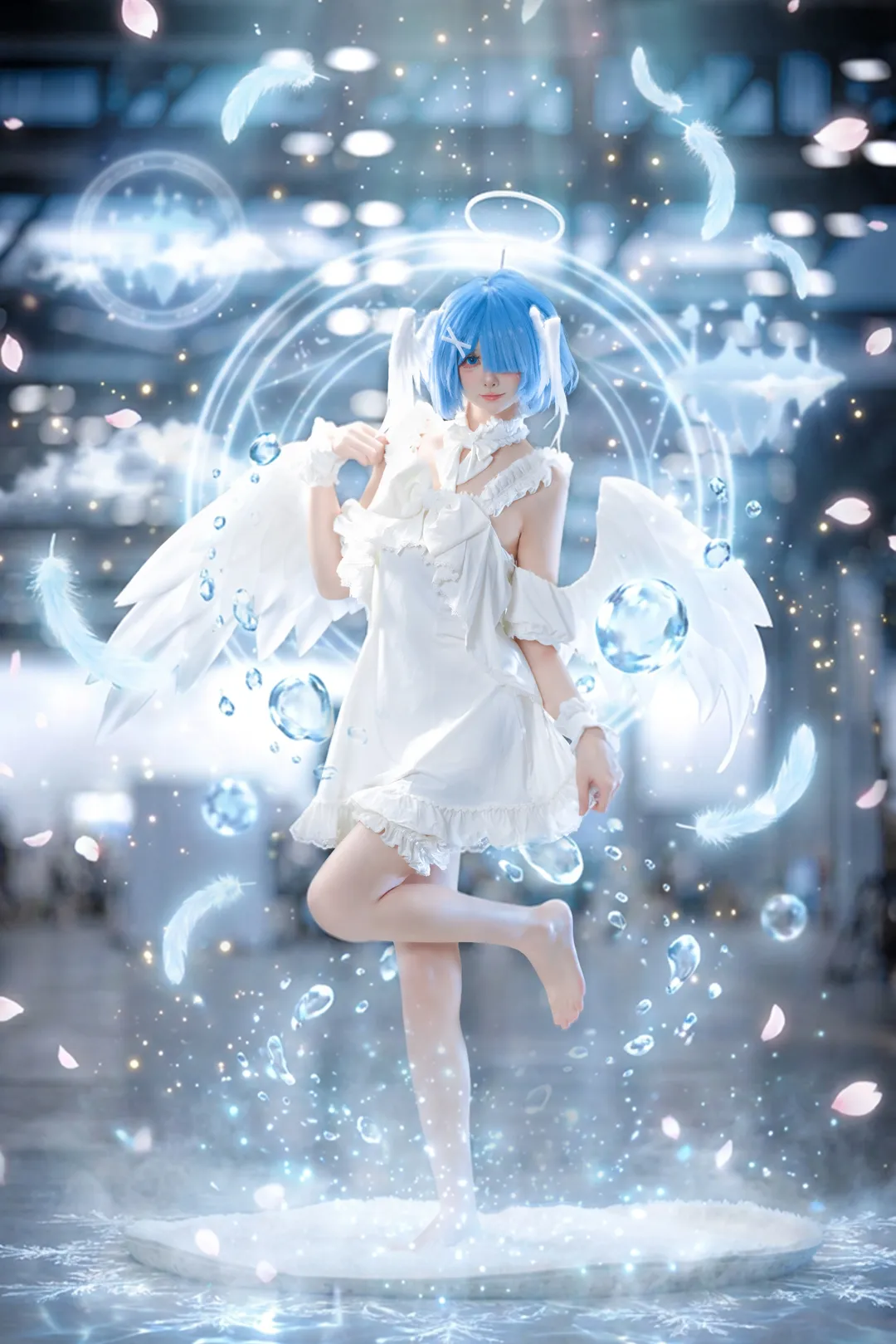 漫展cosplay, 天使造型, 北京动漫节, 奇幻风, ICOS漫展