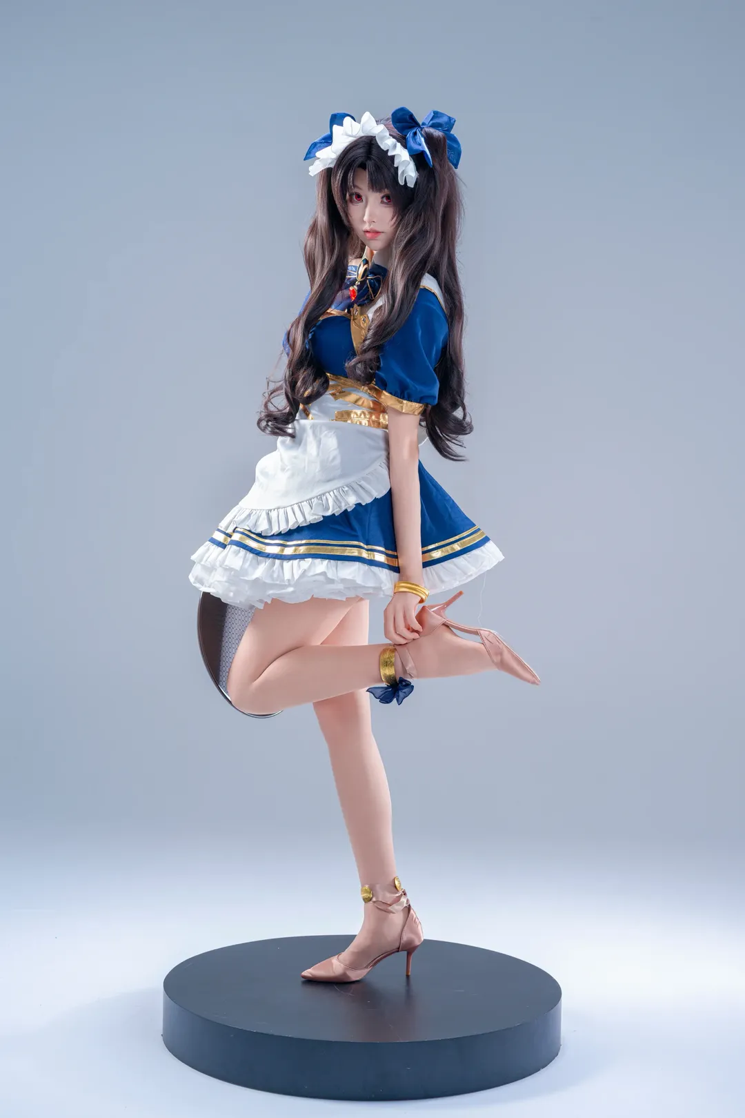 Fate/Grand Order, 伊什塔尔cos, 白棚写真, 女仆装cosplay, 弓凛 - 第1张