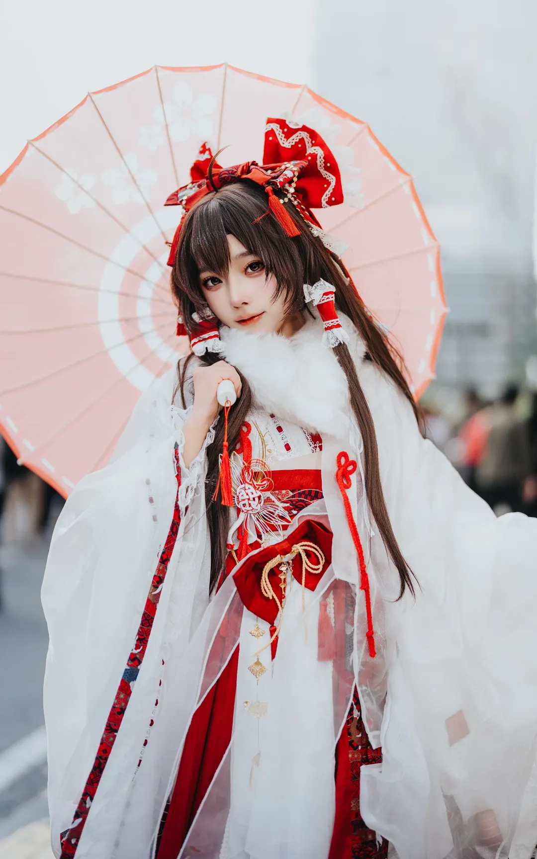 东方project, 萤火虫漫展, 广州漫展, 灵梦cos, 巫女装 - 第1张