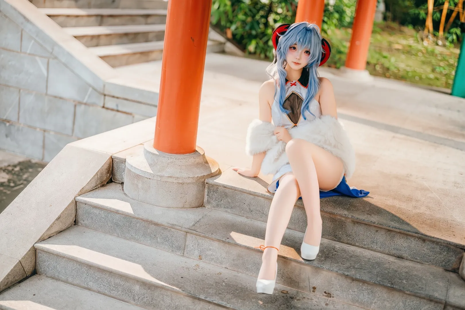 原神, 甘雨cos, 国风摄影, 旗袍cosplay, 江门约拍 - 第10张