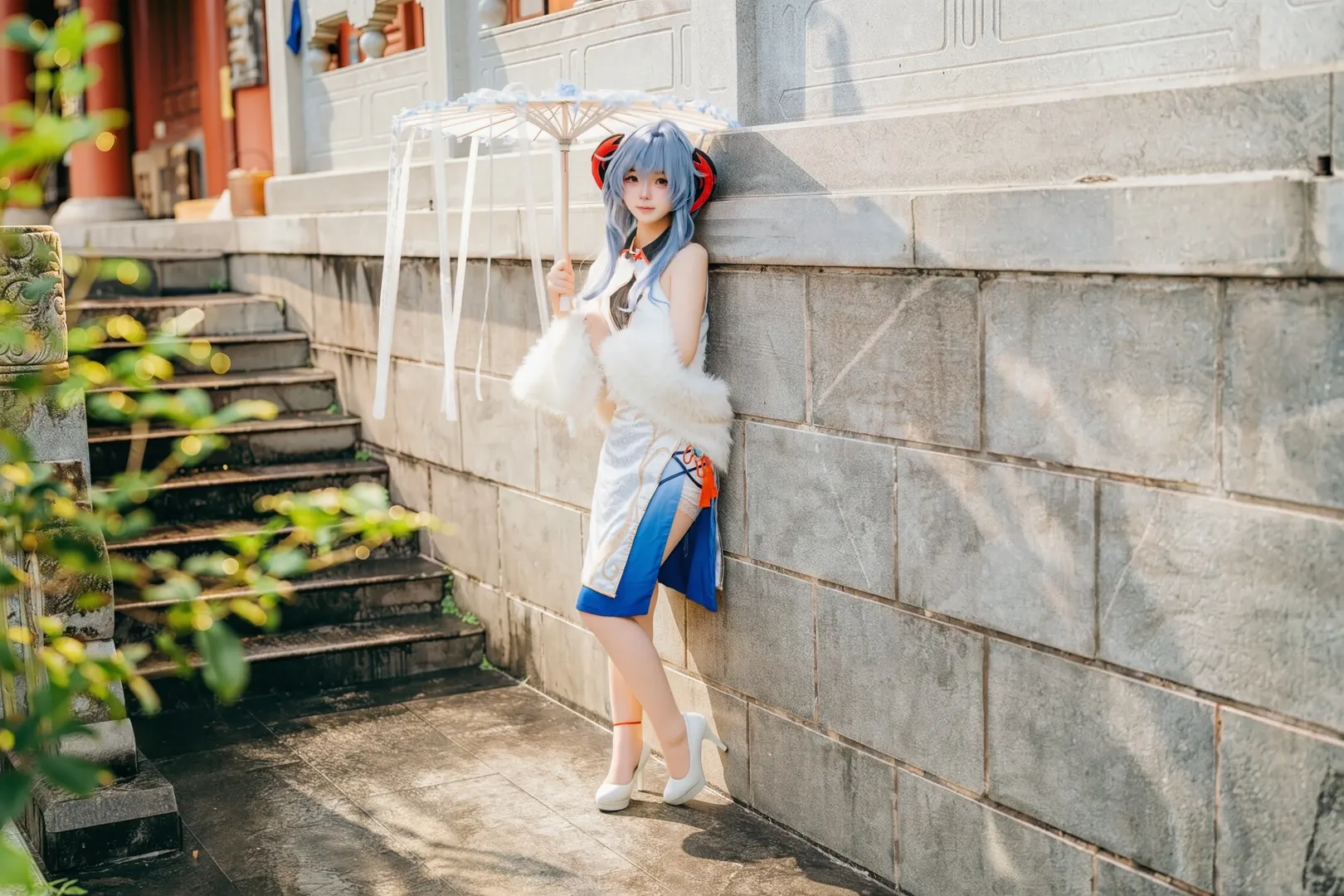 原神, 甘雨cos, 国风摄影, 旗袍cosplay, 江门约拍 - 第2张