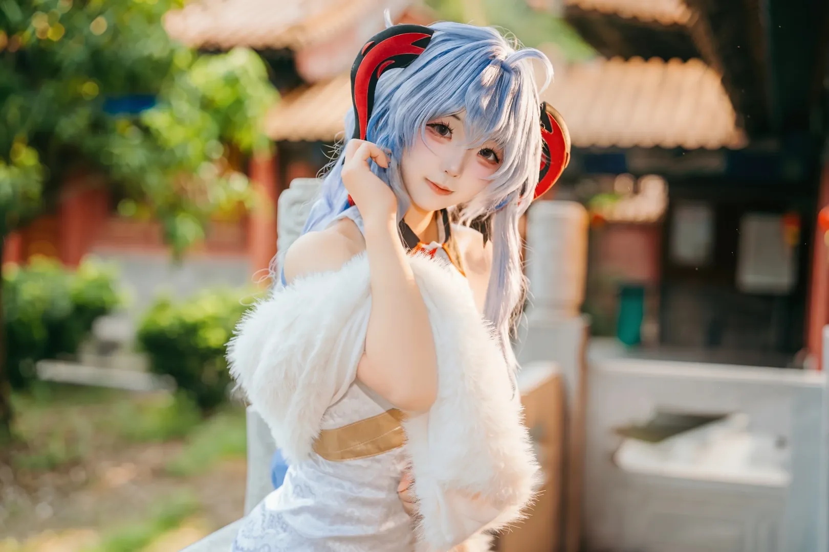 原神, 甘雨cos, 国风摄影, 旗袍cosplay, 江门约拍 - 第4张