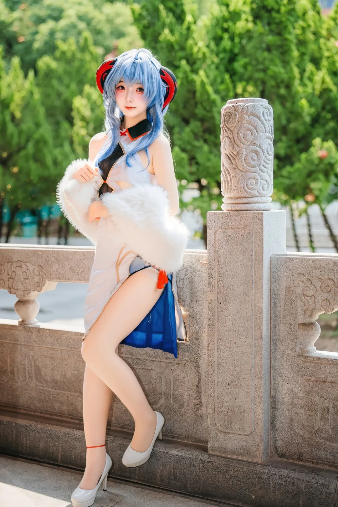 原神, 甘雨cos, 国风摄影, 旗袍cosplay, 江门约拍 - 第5张