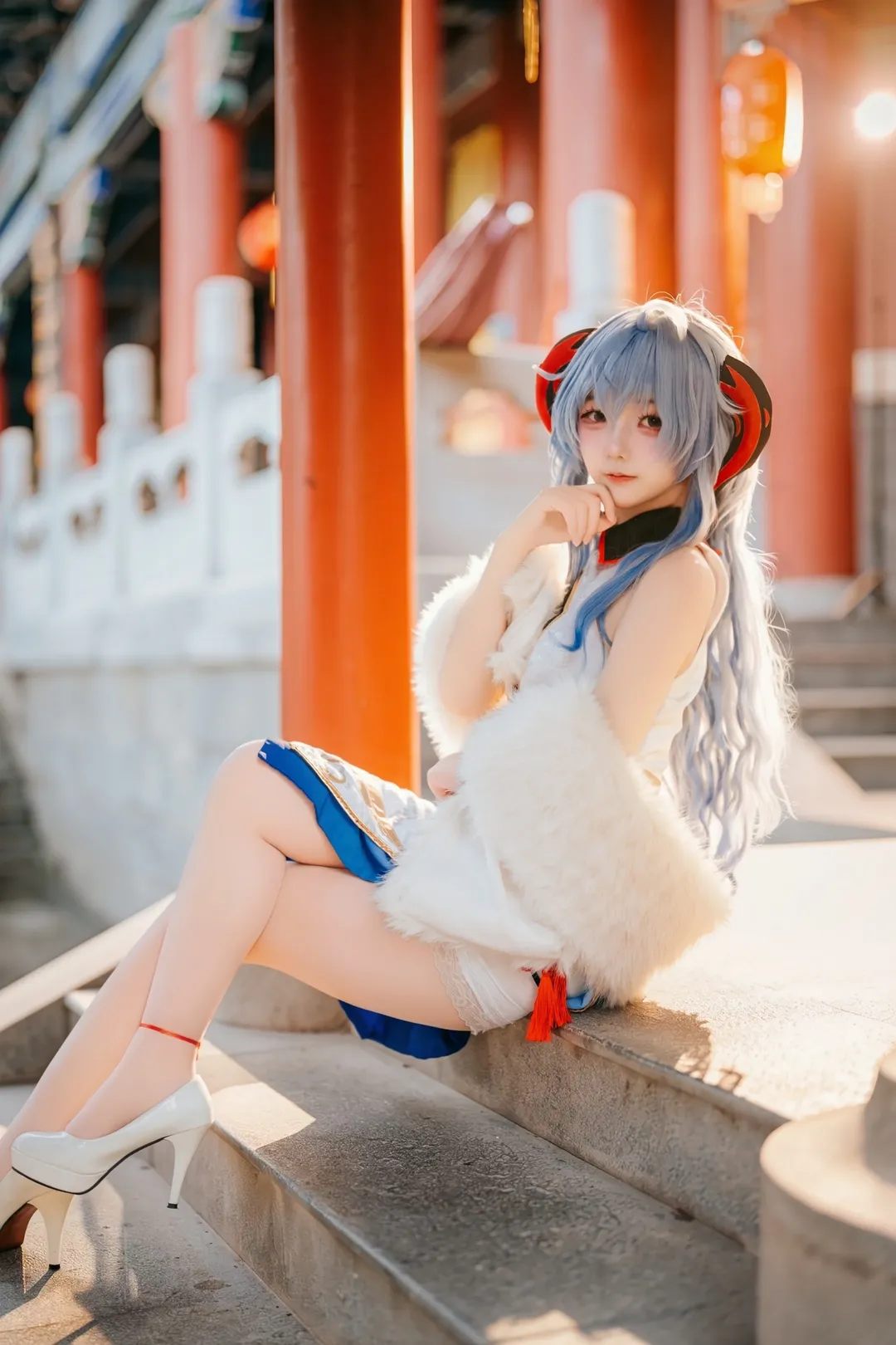原神, 甘雨cos, 国风摄影, 旗袍cosplay, 江门约拍 - 第9张
