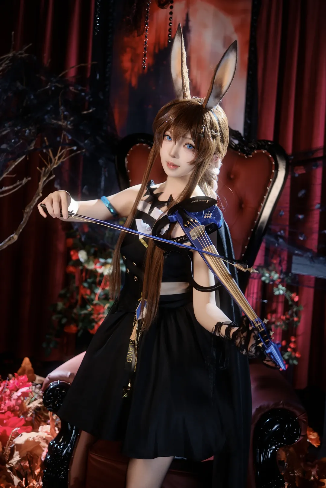 明日方舟, 阿米娅cos, 兔兔, cosplay摄影, 寰宇独奏 - 第7张