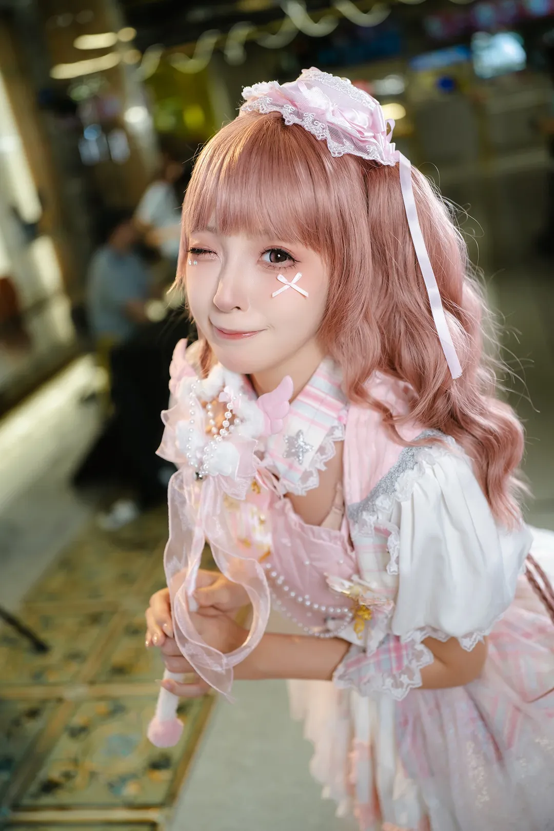 漫展返图, 唯卓仕, 魔法少女风cos, 粉白穿搭, 摄影器材分享 - 第10张