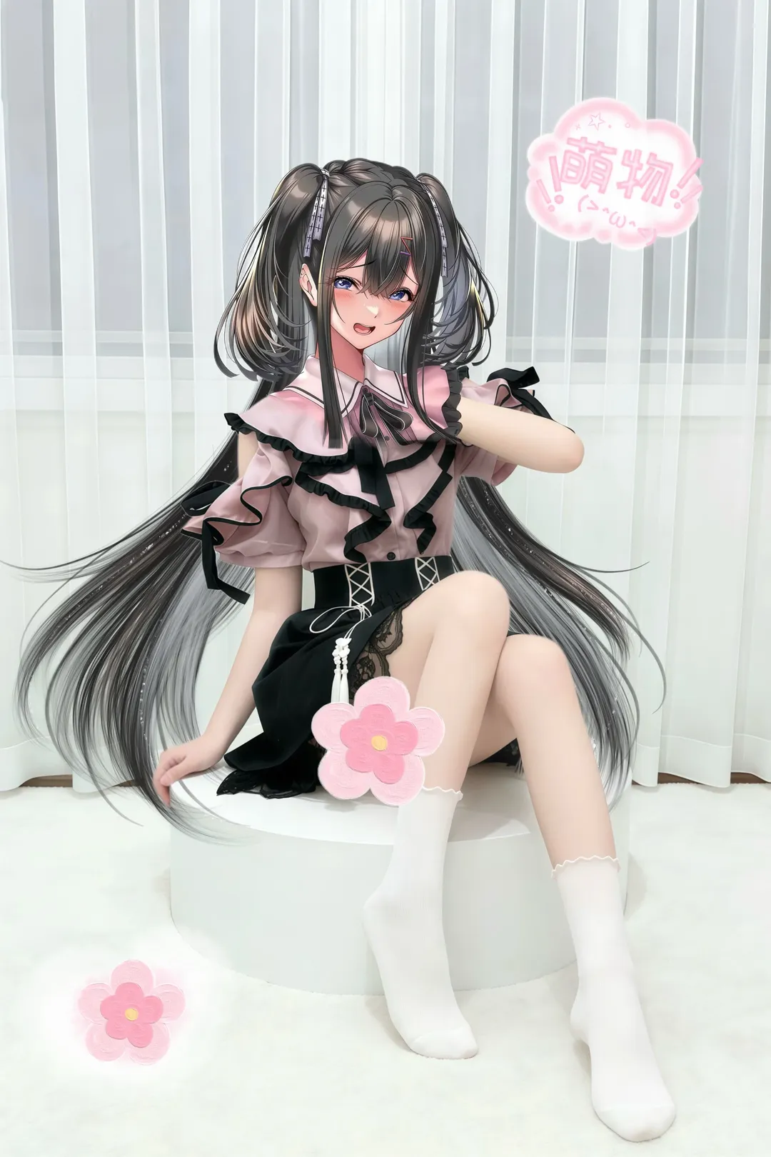 洋装, galgame, 鸿纱由美cos, 甜蜜女友3, 双马尾 - 第2张
