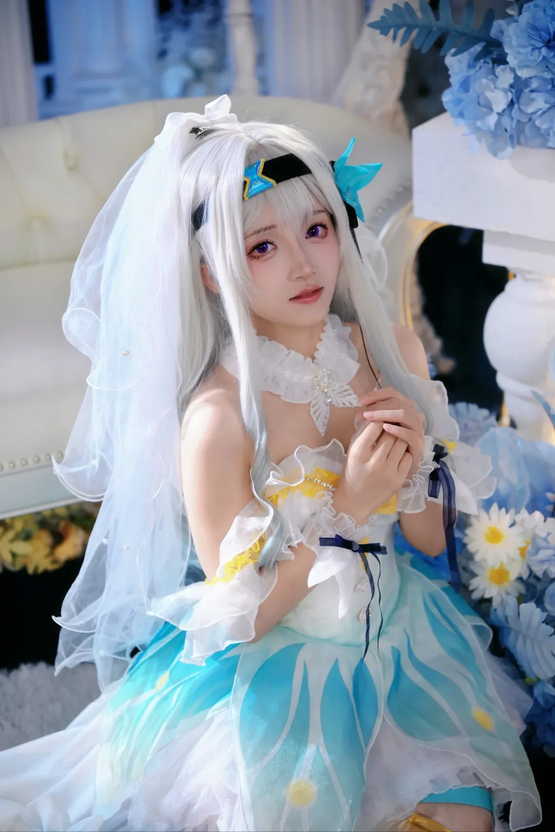 2D, Honkai: Star Rail, Firefly cosplay, Bride, Shanghai photoshoot booking