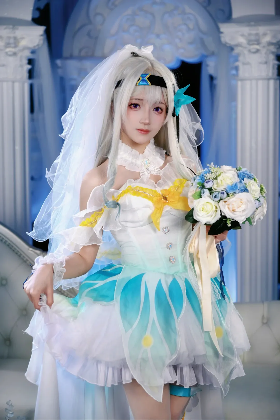 2D, Honkai: Star Rail, Firefly cosplay, Bride, Shanghai photoshoot booking - Image 4