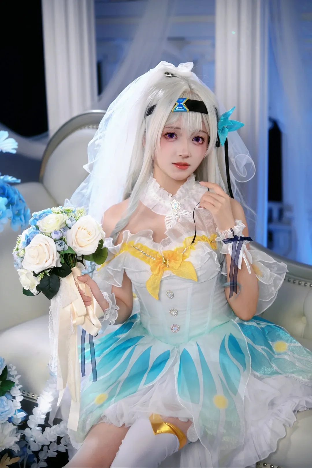 2D, Honkai: Star Rail, Firefly cosplay, Bride, Shanghai photoshoot booking - Image 5