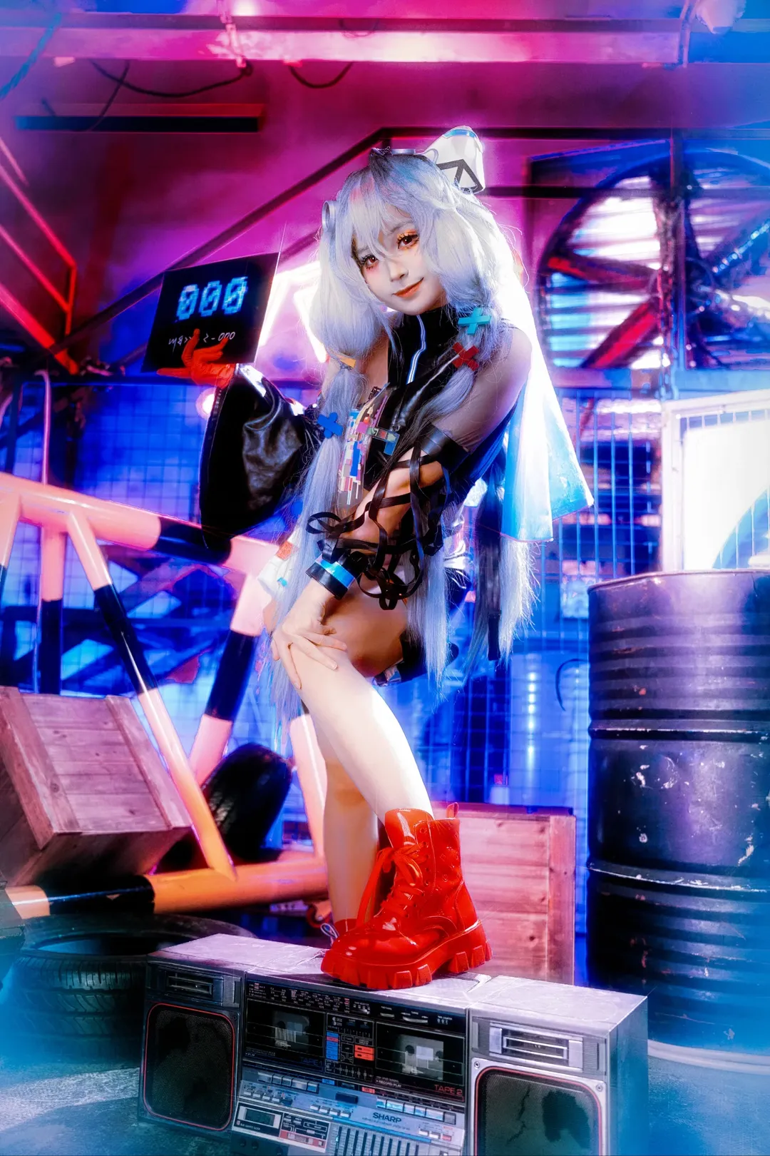 二次元摄影, cosplay正片, 000cos, 无期迷途, 赛博朋克摄影 - 第10张
